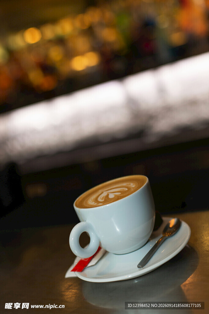 精致拉花咖啡杯
