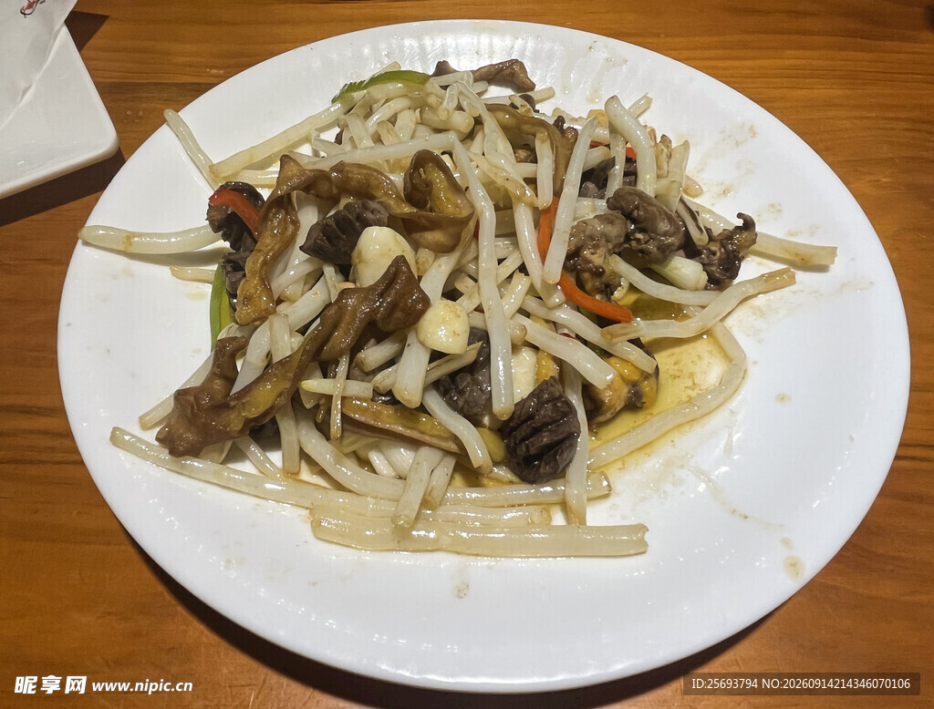 广西酸料炒鸡肾