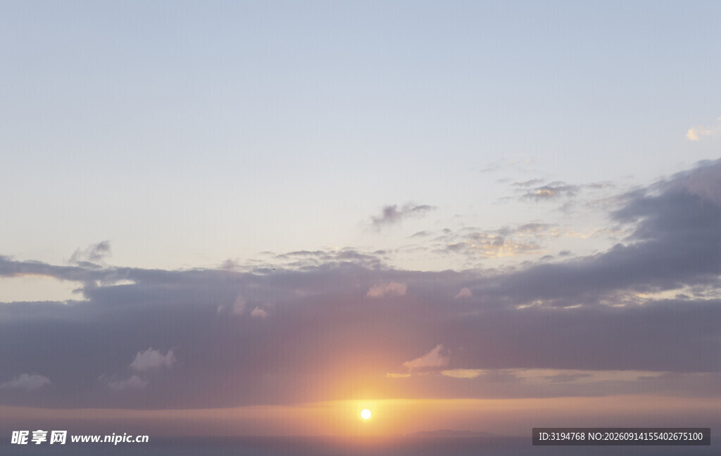 海上日出美景