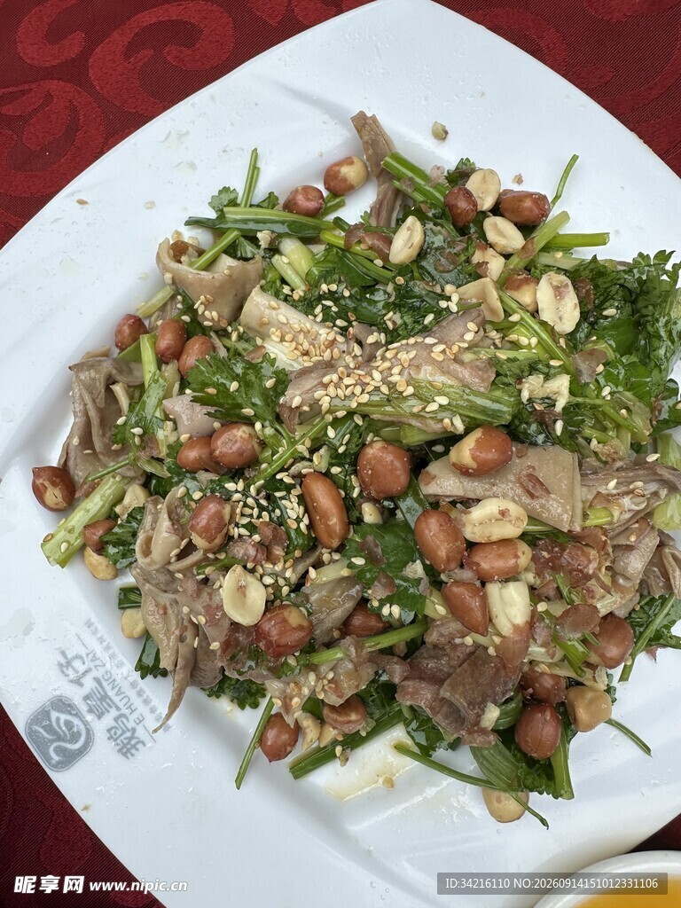 葱油捞猪肚