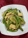 荷兰豆炒淮山