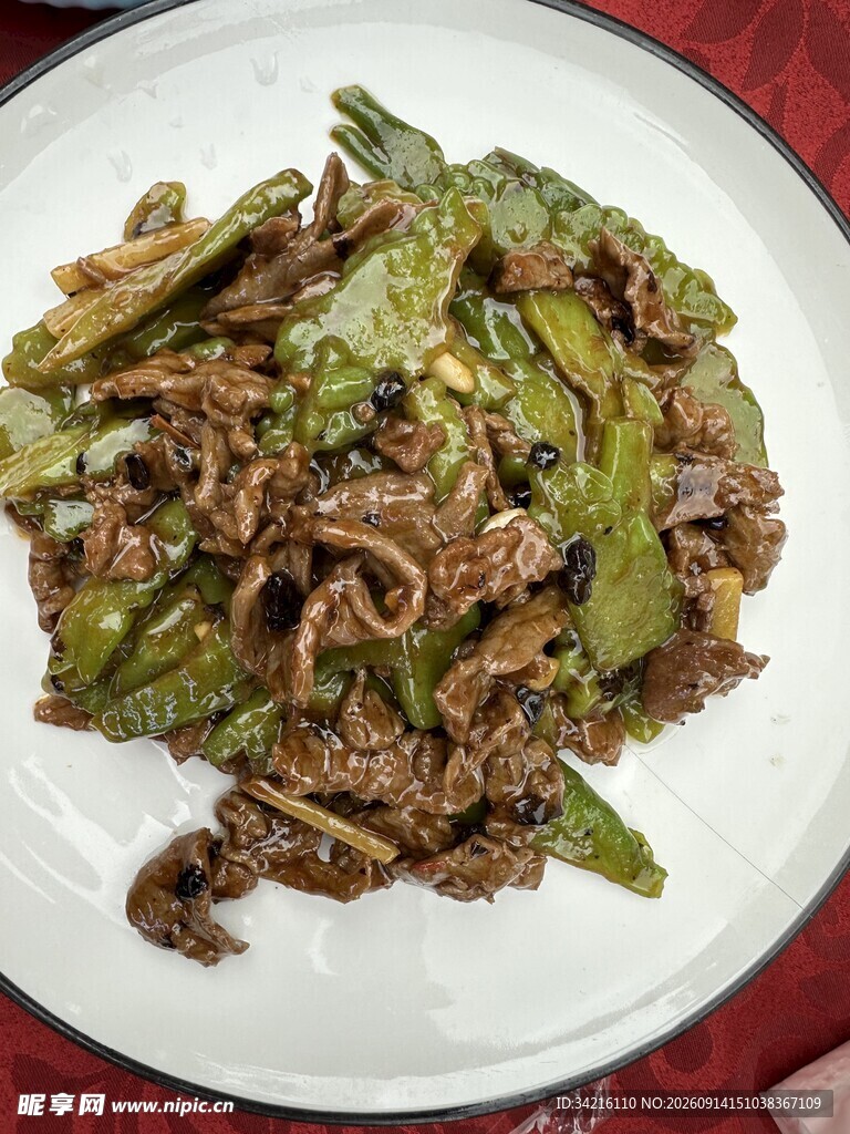 凉瓜炒牛肉