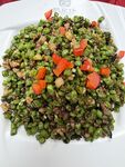 橄榄菜炒豆角粒