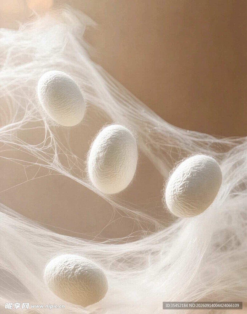 蚕茧与蚕丝