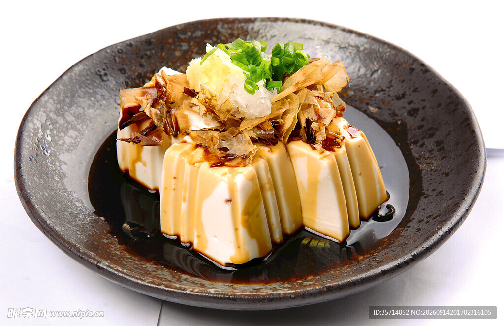 日式冷豆腐