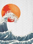 浮世绘海浪图