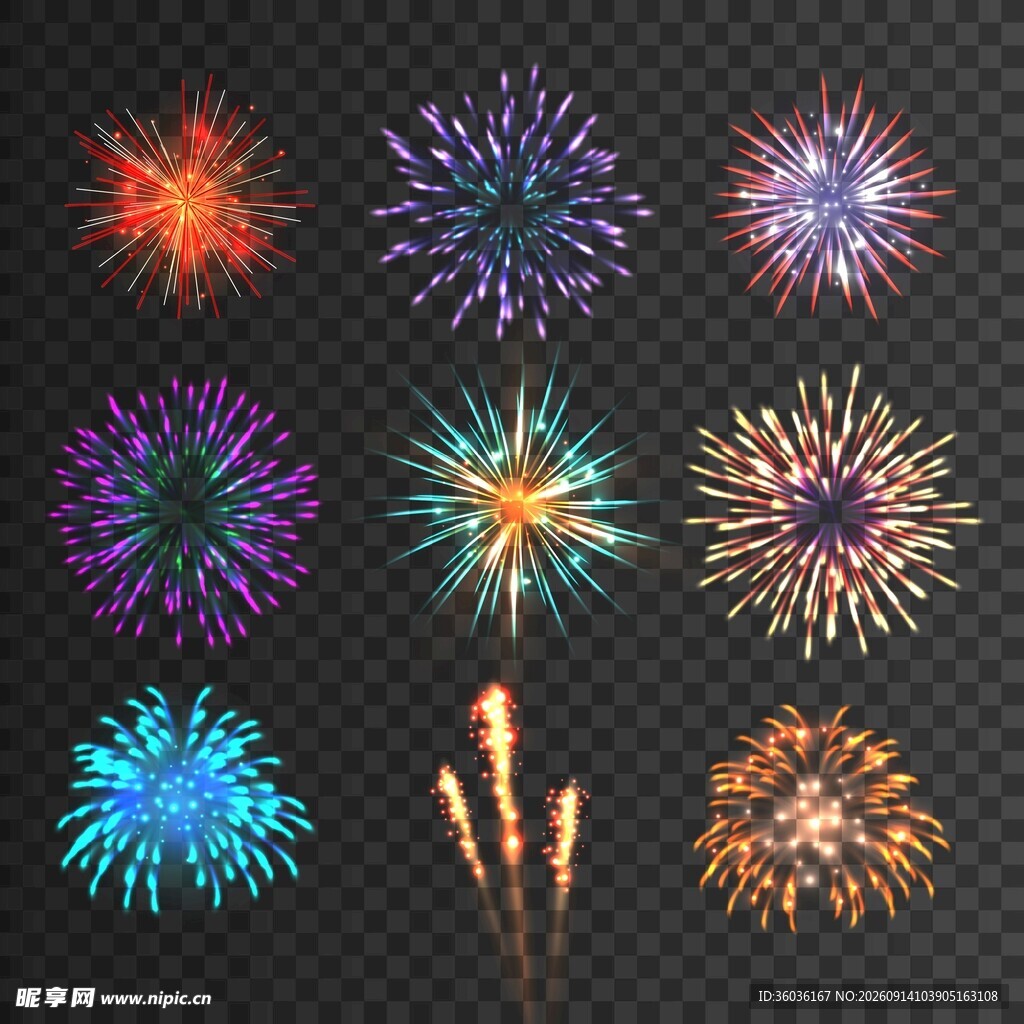 烟花素材合集