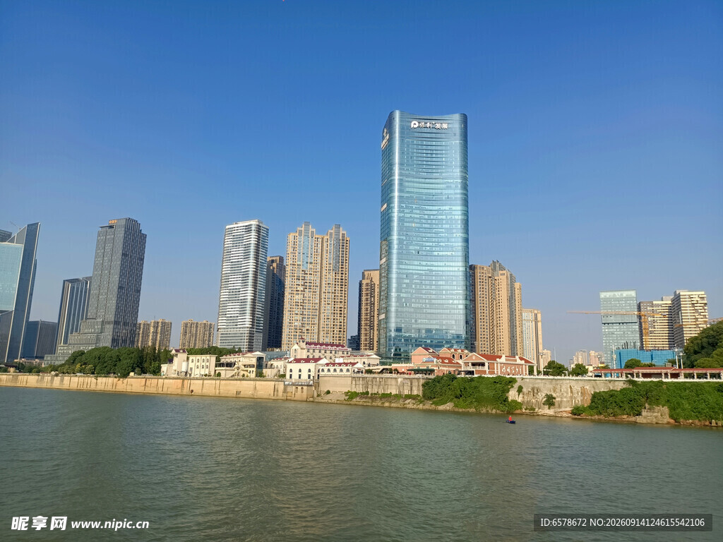 长沙湘江风景
