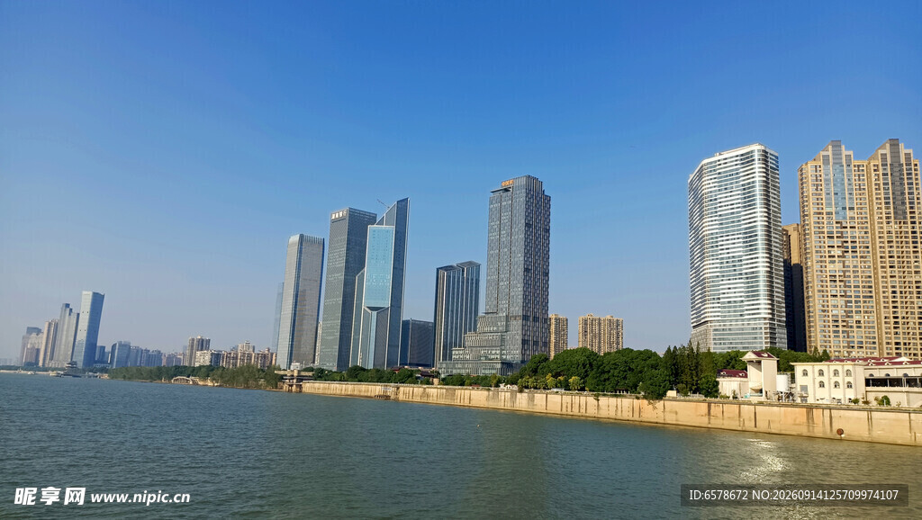长沙湘江风景