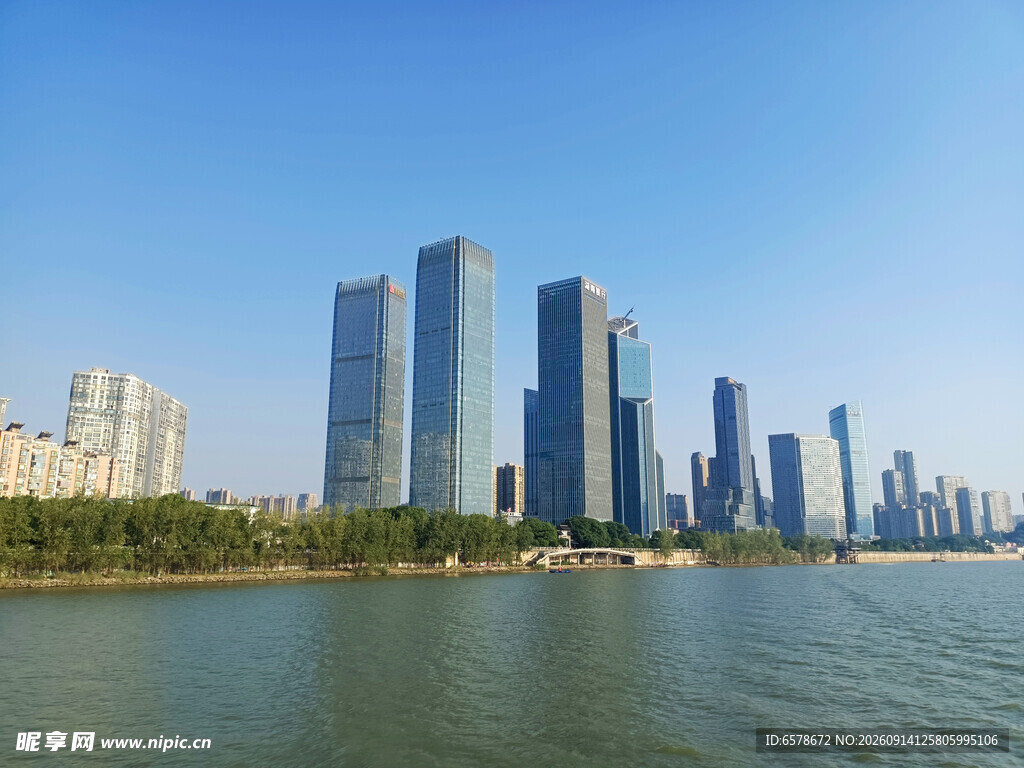 长沙湘江风景