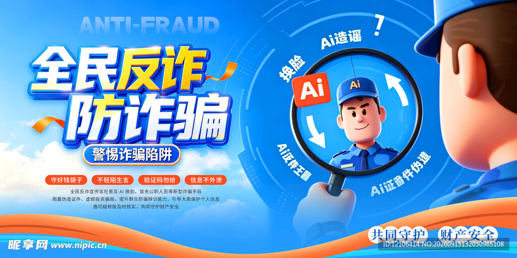 全民反诈宣传海报