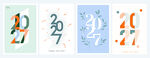 2027艺术日历封面插画
