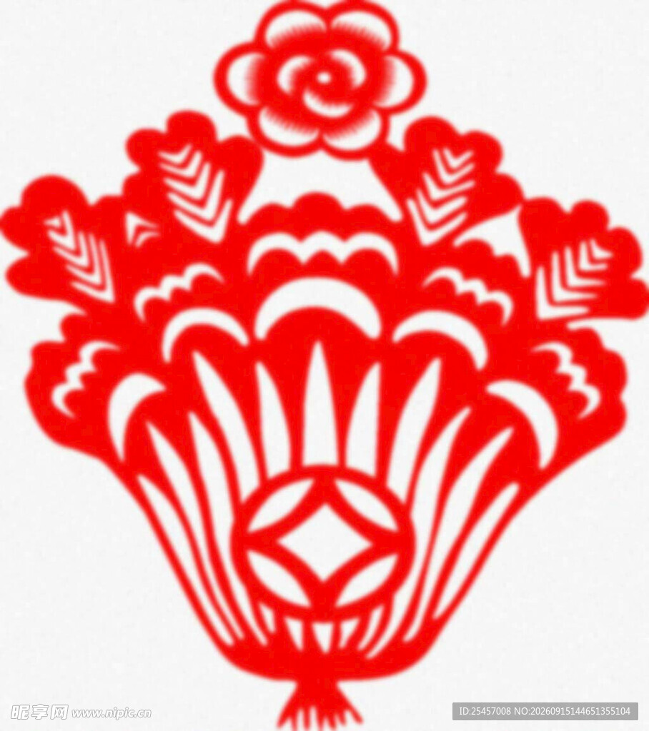百财剪纸  