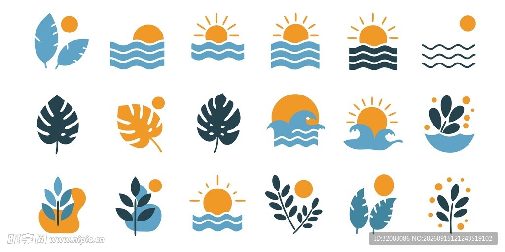 海岛度假素材