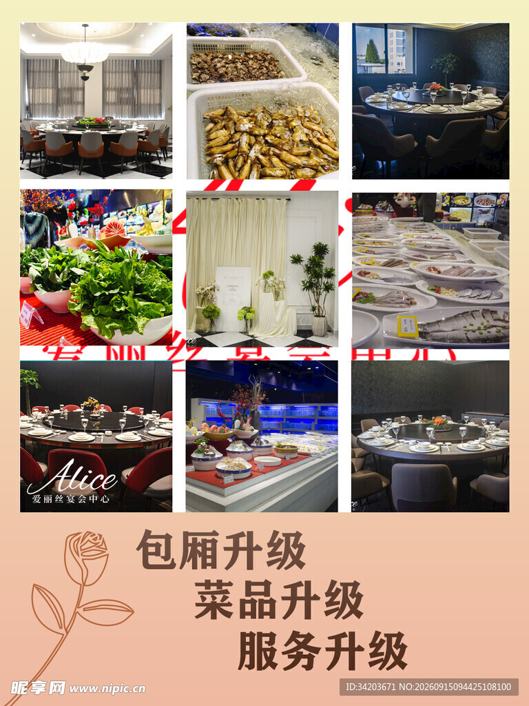 多样菜品展示
