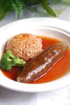 鲍汁辽参捞饭