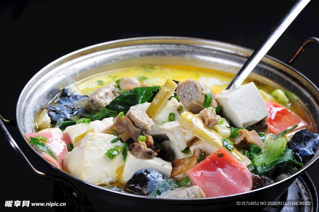 蚌肉豆腐明炉