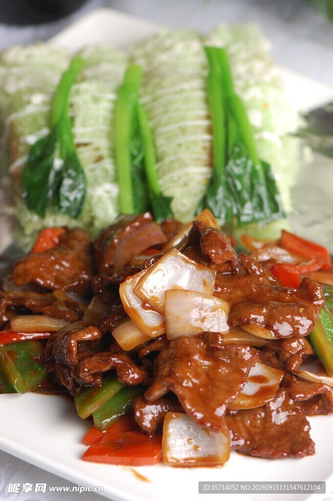 海鲜卷炒鹿肉