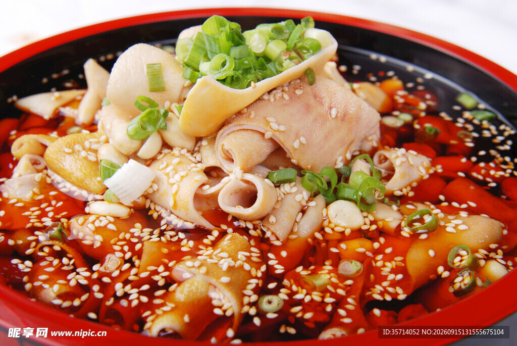 红油脆鸭肠