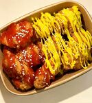 美味炸鸡与芝士薯条