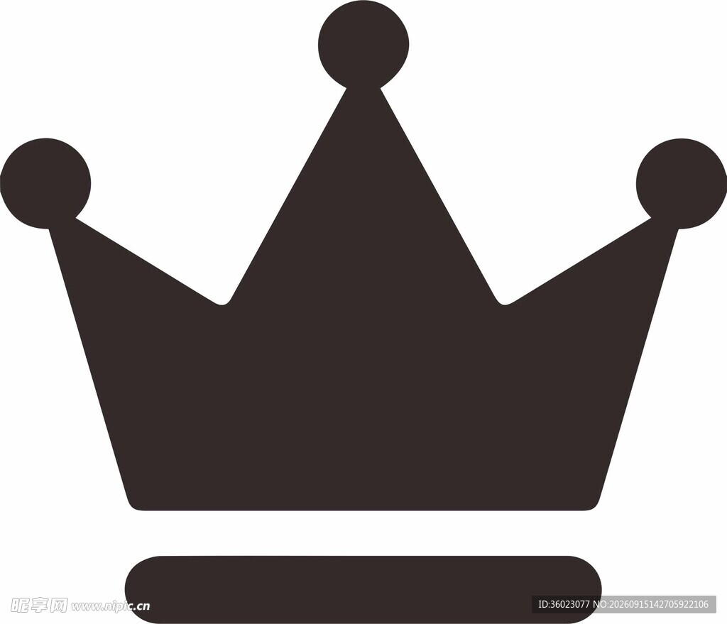 简约皇冠图标