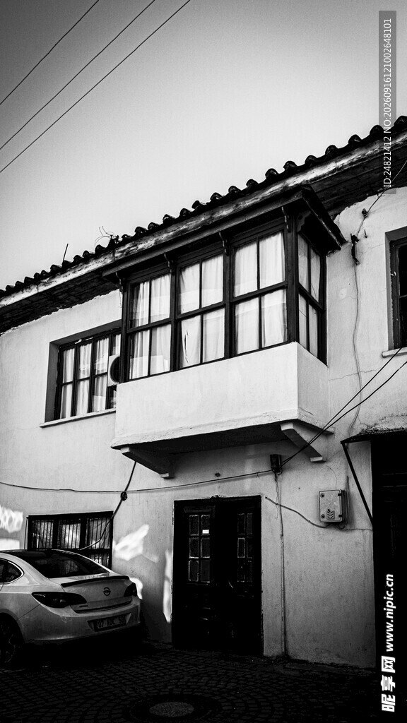 简约风格两层住宅外观