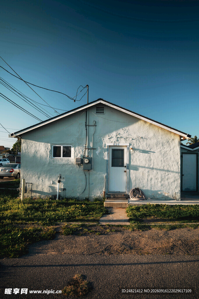 乡村小屋外观