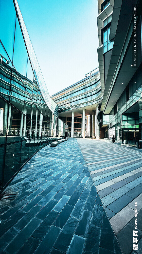 现代都市商务建筑景观