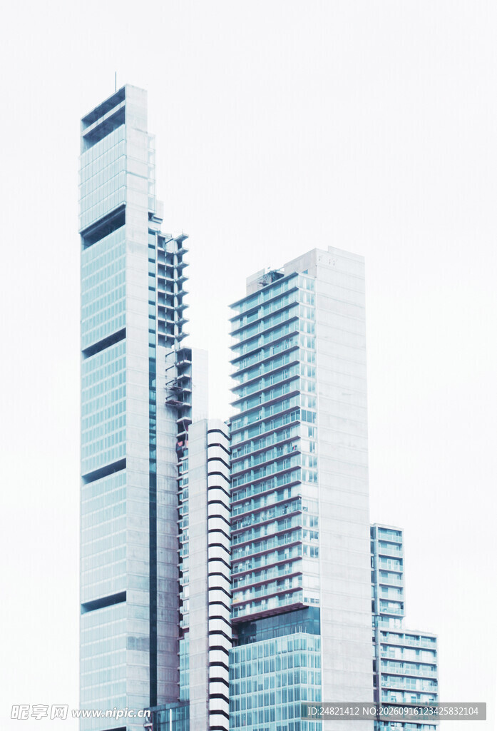 现代都市摩天大楼景观
