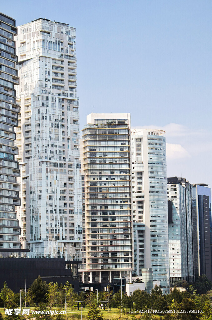 现代都市高楼景观