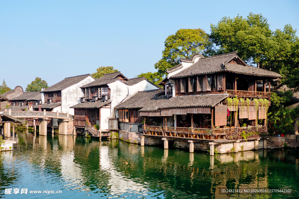 江南水乡古村落美景