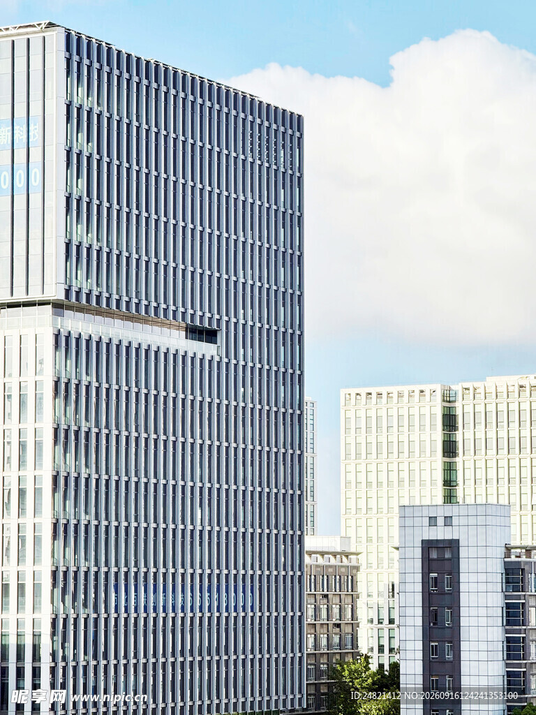 现代都市高楼景观