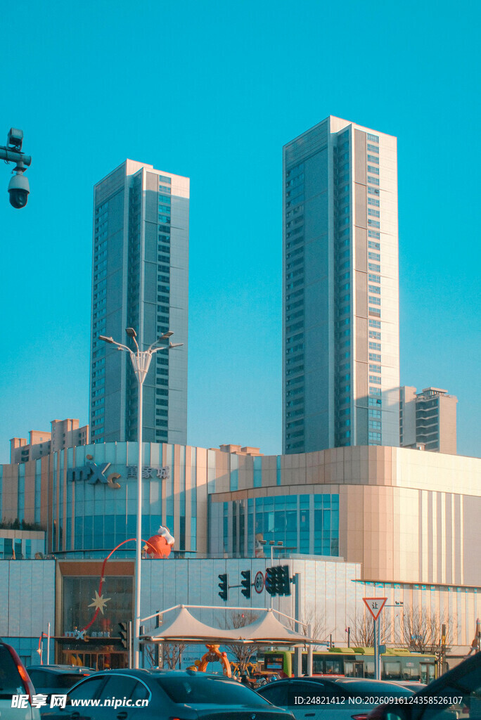 城市高楼景观