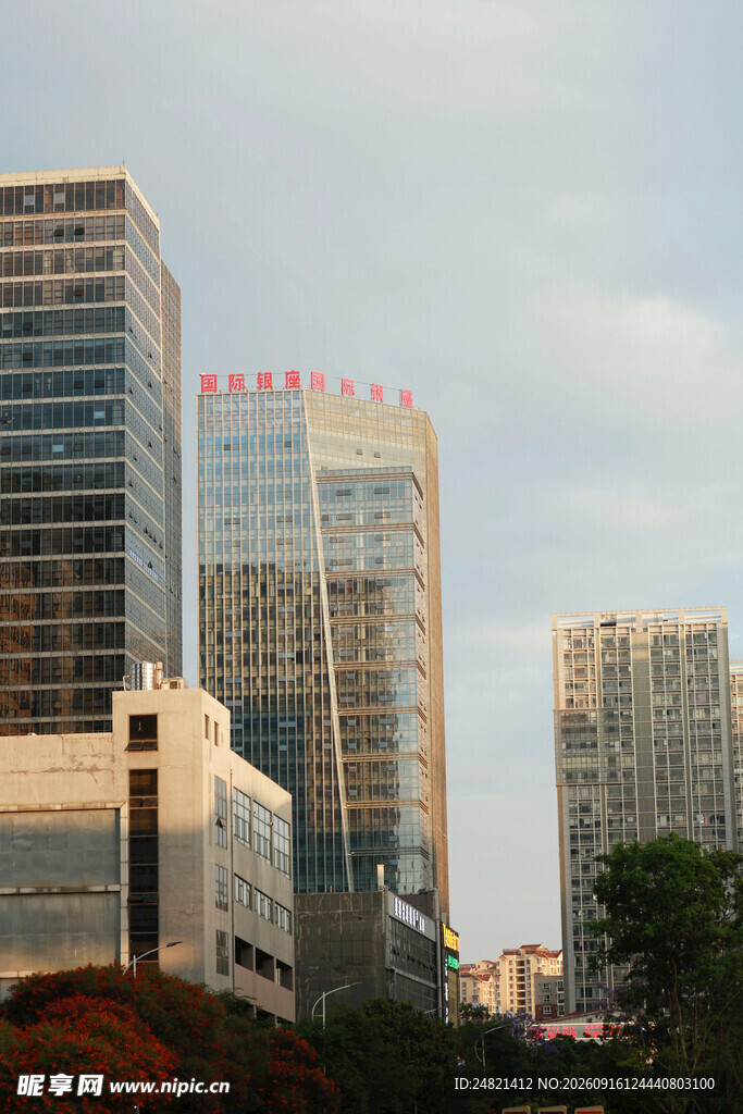 都市高楼景观