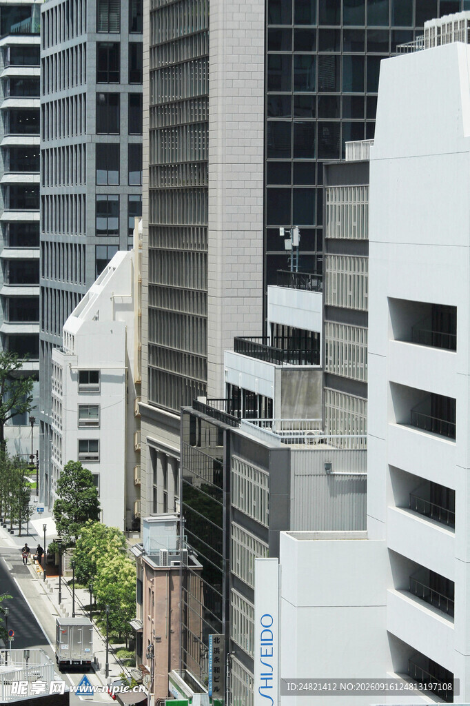 城市高楼街景