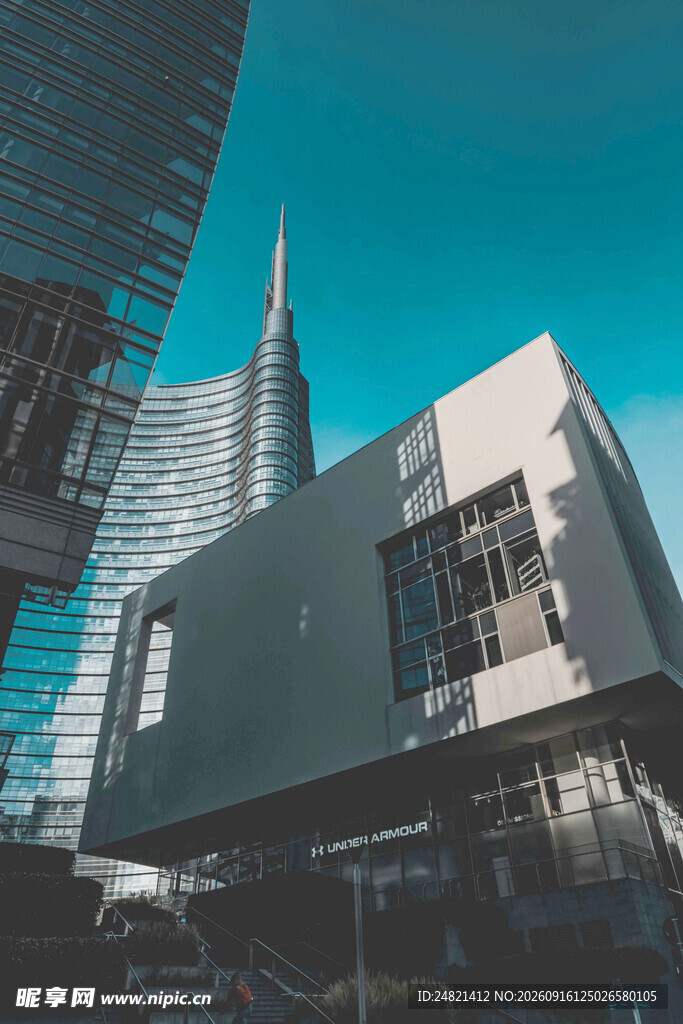 现代城市独特建筑景观