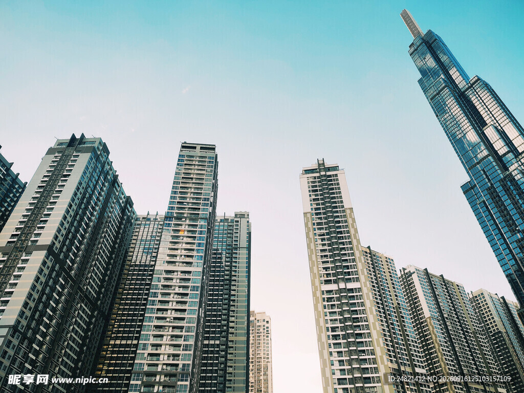 现代都市高楼景观