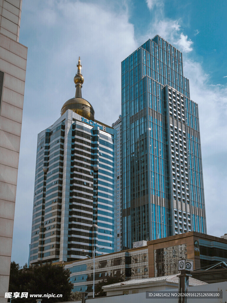 现代都市高楼景观