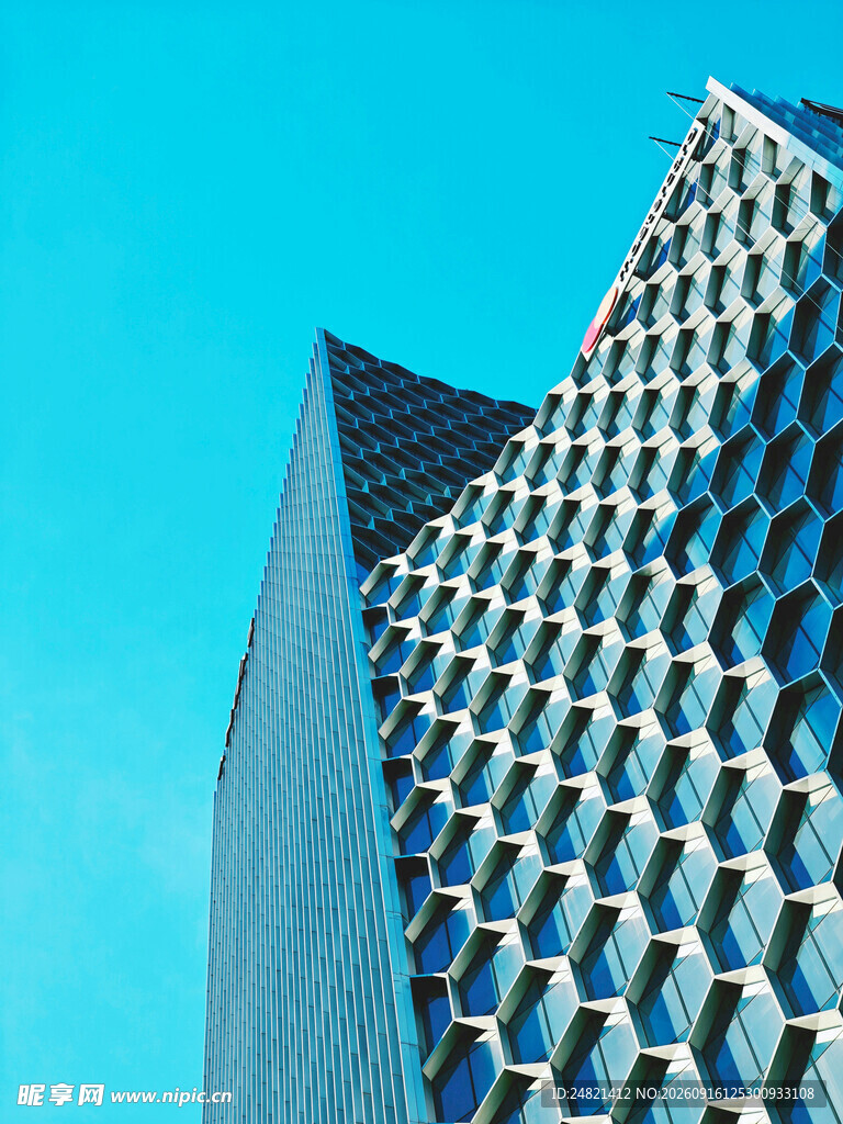 现代几何风格建筑外观