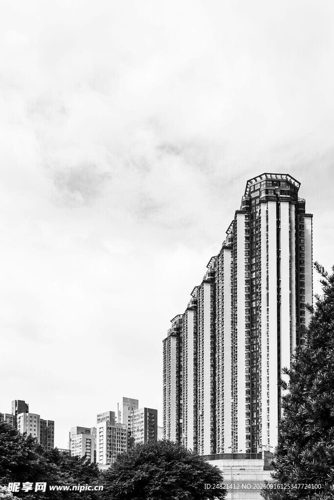 现代高楼建筑外观
