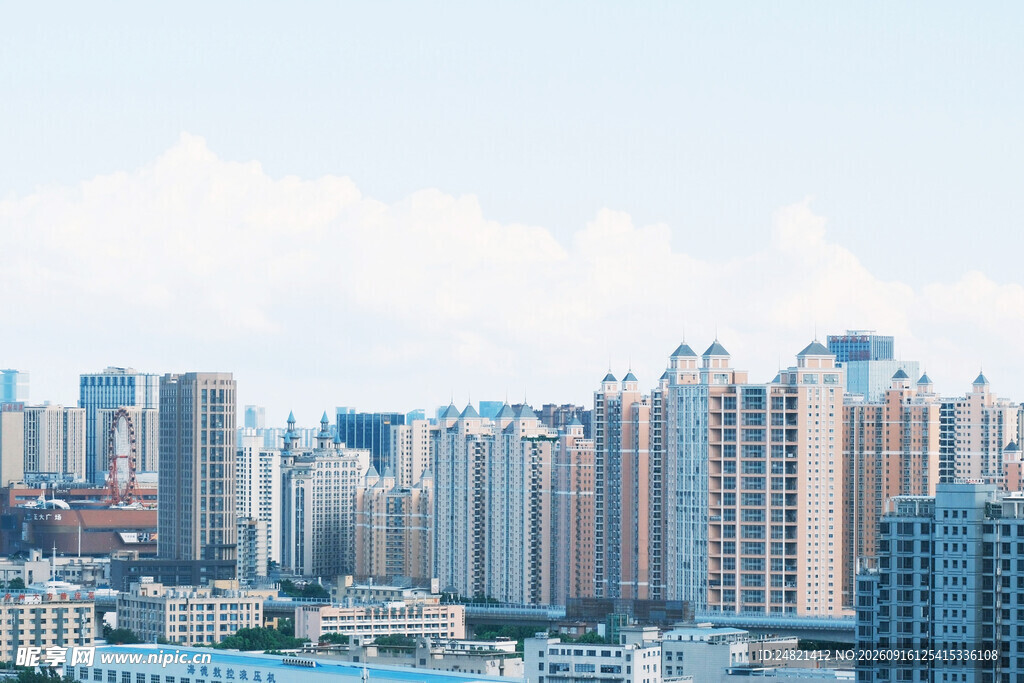 城市高楼景观