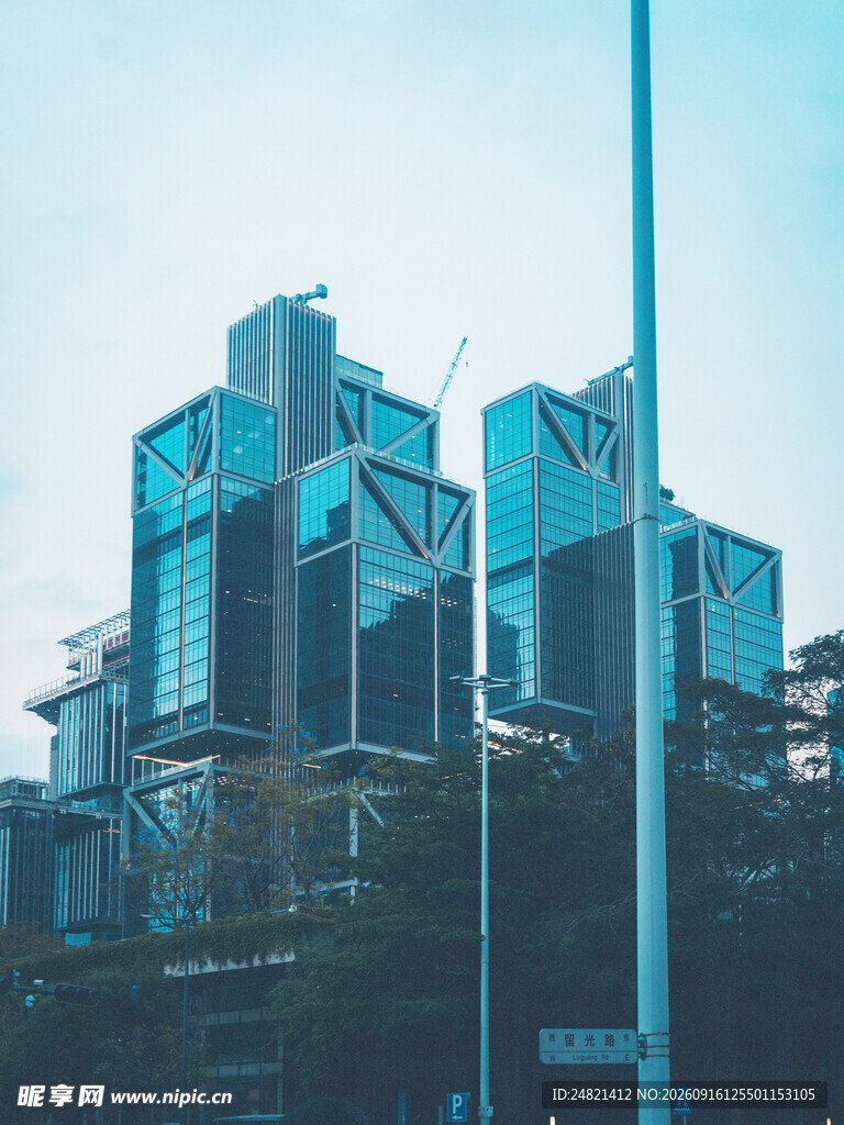 现代都市高楼景观