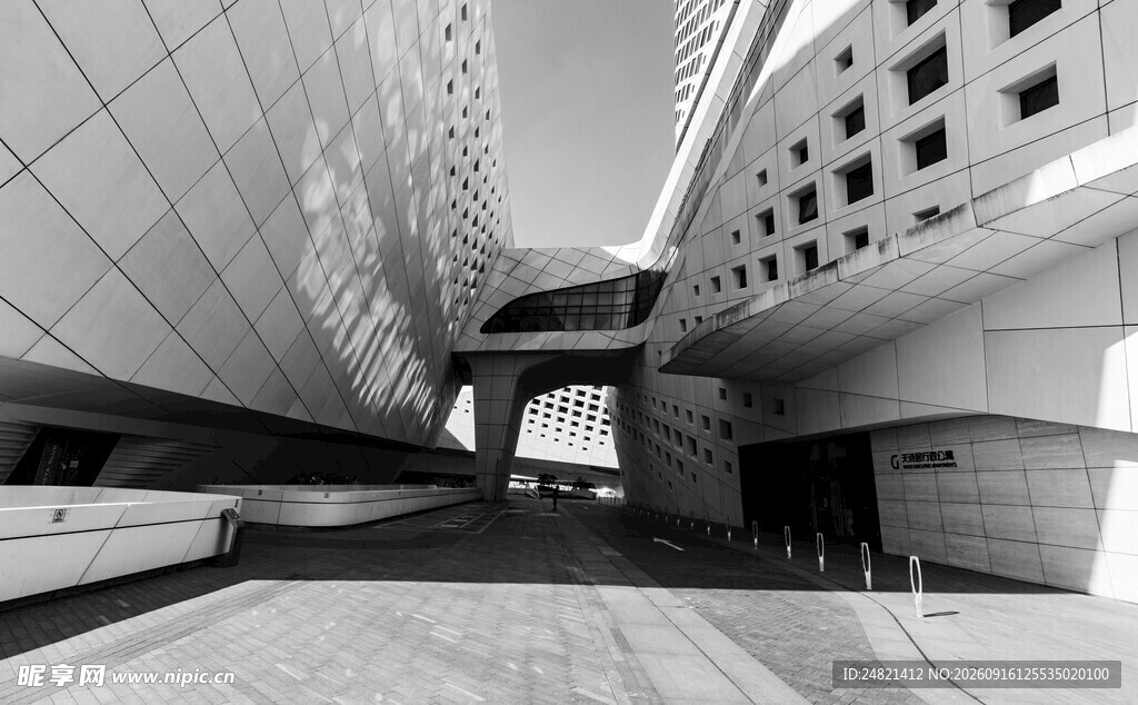 现代建筑内部空间景观