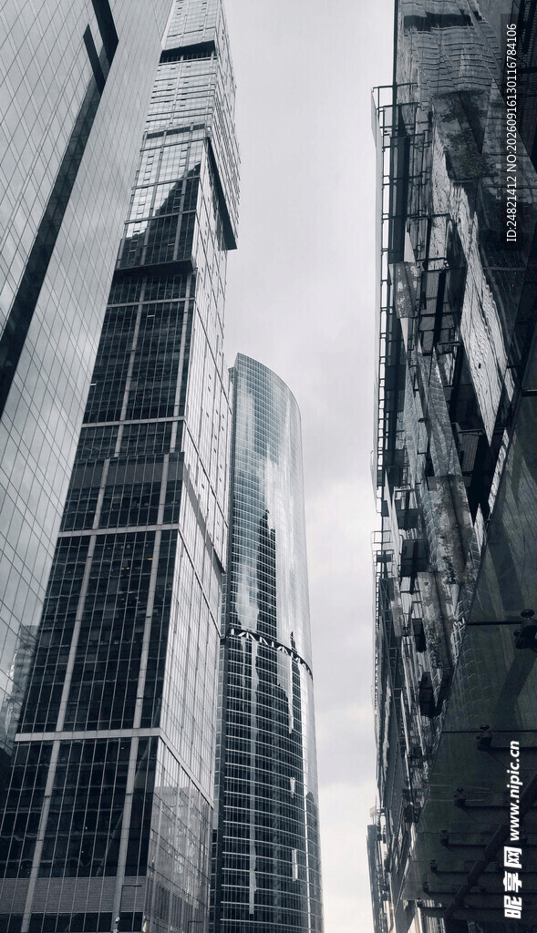 都市高楼景象