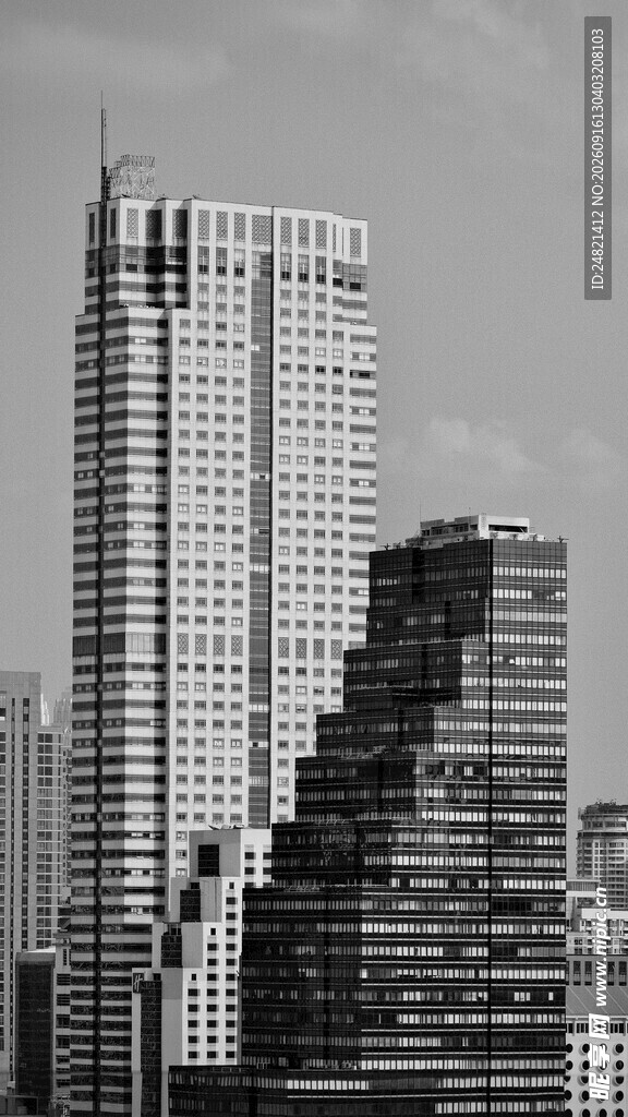 现代都市高楼景观