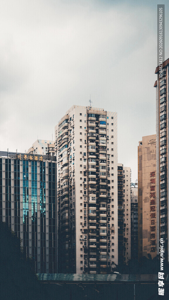 城市高楼景观
