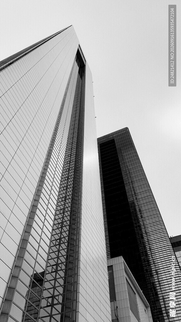 现代摩天大楼建筑景观