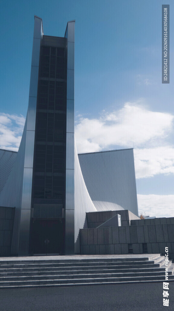 现代风格建筑外观
