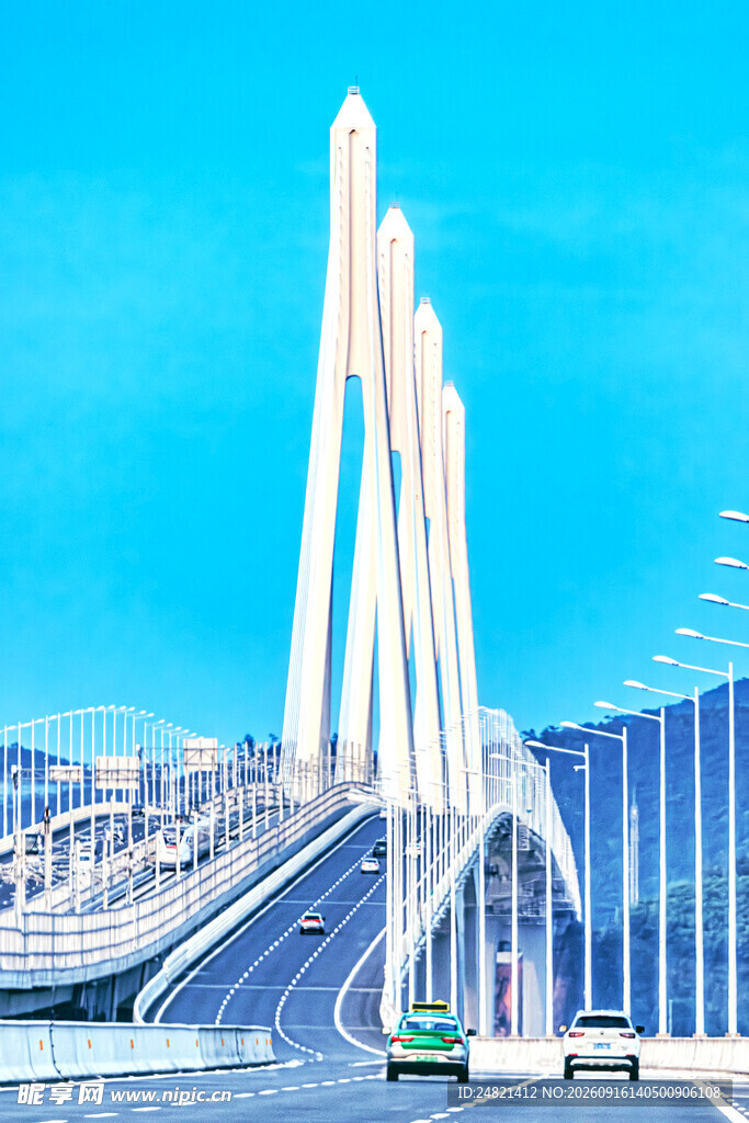 现代桥梁建筑景观