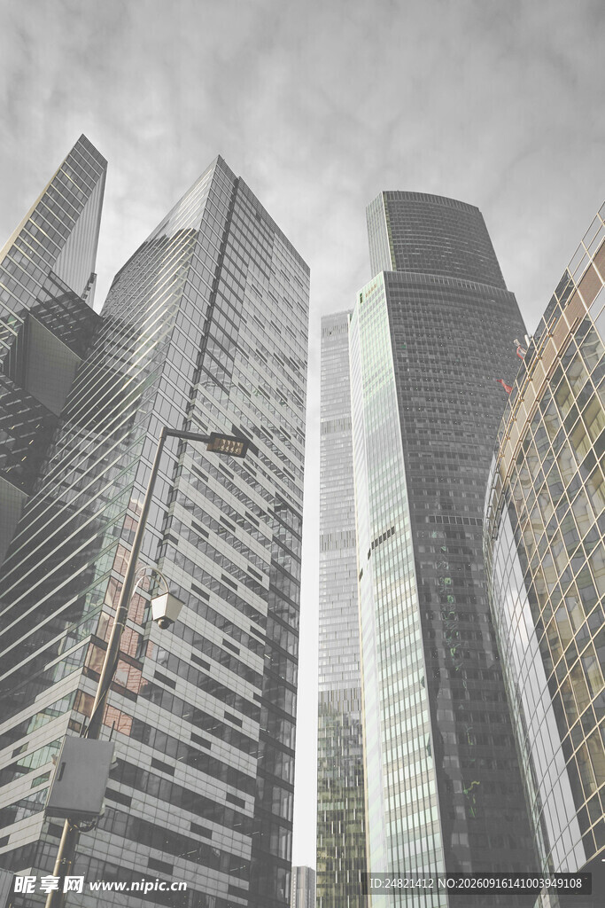 都市高楼林立景观